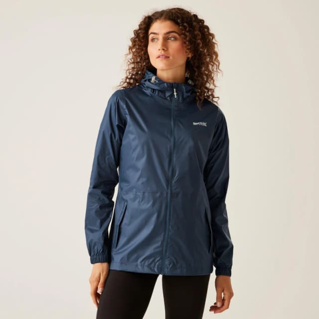 Regatta Womens/Ladies Pack It Jacket III Waterproof Durable Jacket UK Size 24 - Chest 50' (127cm) Midnight RWW305-20I-24