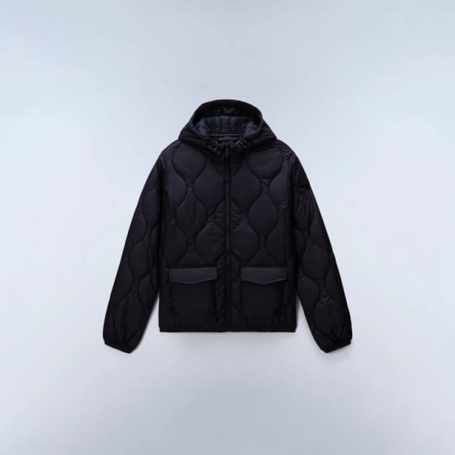 Napapijri Womens Napa Shorts Quilted Short Puffer Jacket Black female 12 (M)