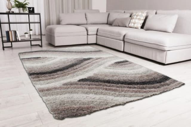 Ds Living Ultra Plush Wave Grey Rug