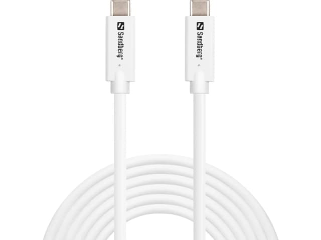 Sandberg USB-C>C USB 3.2 Gen2 100W. 3m