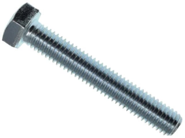 Metalmate Memhts0850 High Tensile Set Screw Zp M8 X 50mm (Box 50) Memhts0850