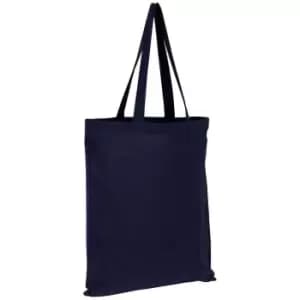 SOLS Awake Recycled Tote Bag (One Size) (French Navy)