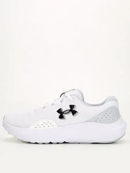 Under Armour Mens Running Charged Surge 4 Trainers - White