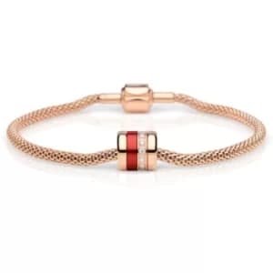 Ladies Bering Red Rose Bracelet