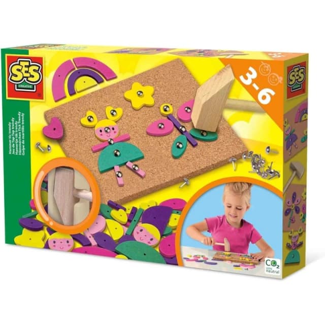 SES Creative Hammer Tic Trendy, 3 to 6 Years (00927) Multi