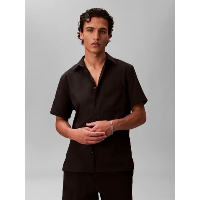 Calvin Klein CK L Classic Shirt Sn63 Black male S