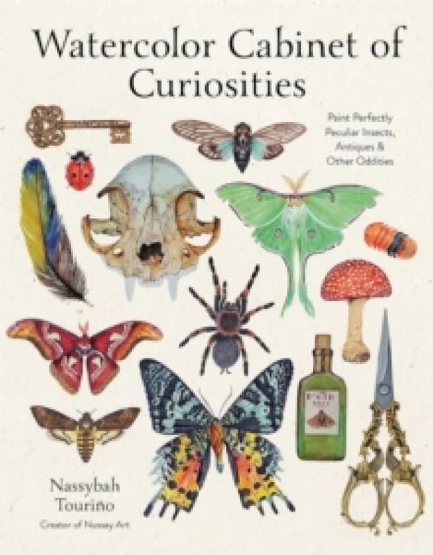 Watercolor Cabinet of Curiosities : Paint Perfectly Peculiar Insects, Antiques & Other Oddities Paperback / softback