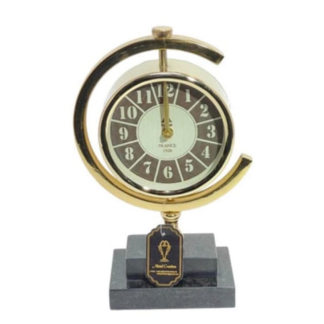Table Clock - L8 x W28 x H17cm MinsterStylishLivingLtd6682