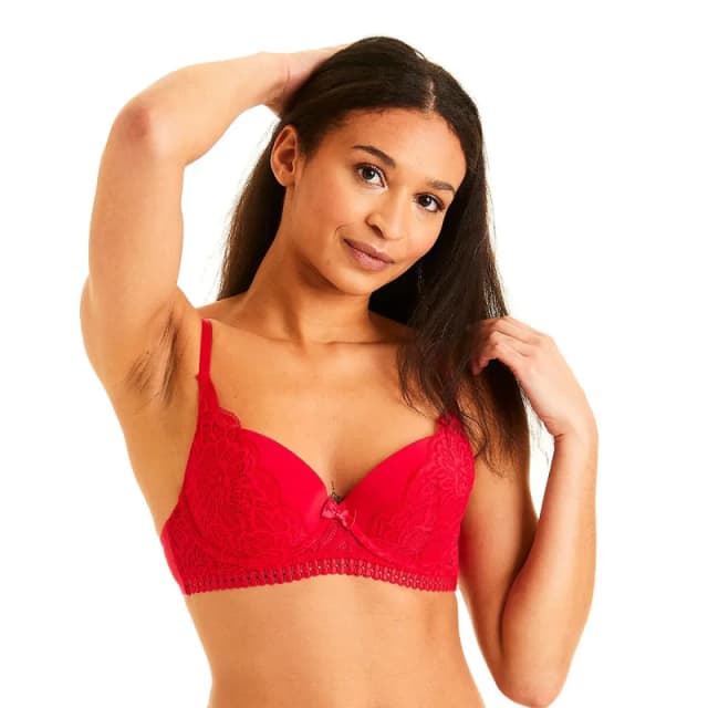 Pomm'Poire Moulded cup bra For Her Pomm'Poire Sabre Rouge Female 85B