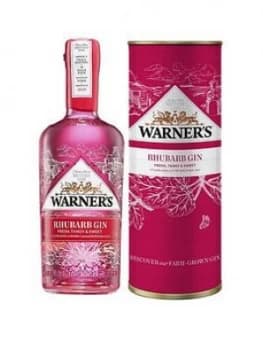 Warners Rhubarb Gin 70Cl Gift Tube
