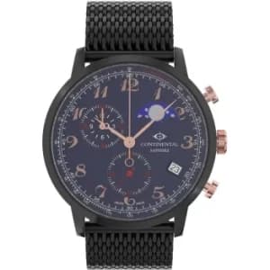 Mens Continental Moon Phase Chronograph Chronograph Watch