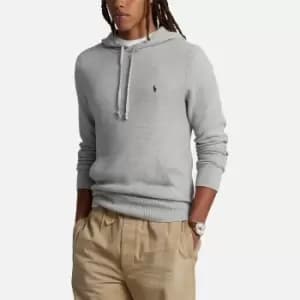 Polo Ralph Lauren Waffle-Knit Cotton Sweatshirt - M