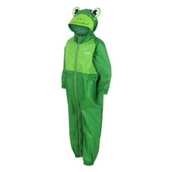 Regatta Charco Waterproof Animal Hooded Suit - ExtrmGrnFrog
