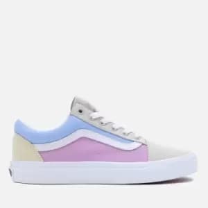 Vans Unisex Vans Unisex Old Skool Trainers - Pastel Multi Trainers - Pastel Multi - UK 6