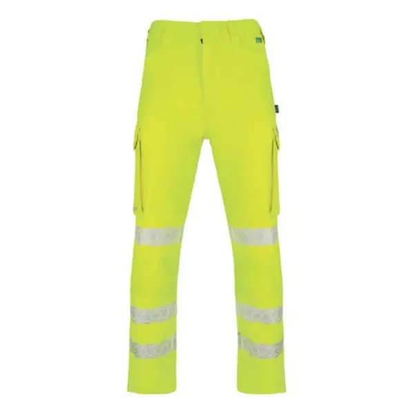 Beeswift Envirowear Beeswift Envirowear High Visibility Trousers Saturn Yellow 40T EWCTRSY40T