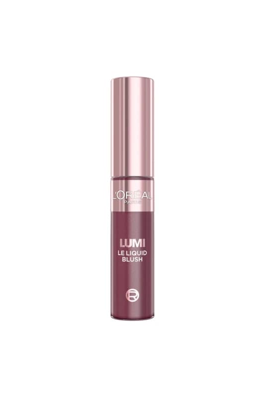 LOreal Paris Womens Lumi Le Liquid Blush 10ml in Glowy Cool Berry Glowy Cool Berry Female 10ml