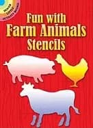 fun with farm animals stencils