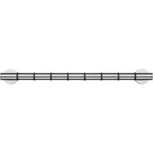 Croydex Chrome effect Grab bar (L)680mm