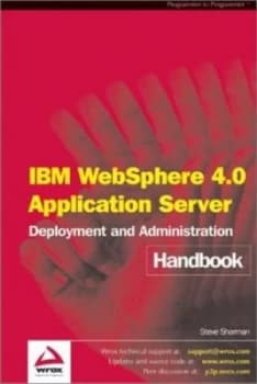 Websphere 4.0 Application Server by Steve M Sharman Paperback