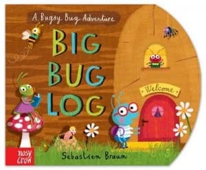 Big Bug Log by Sebastien Braun Hardback