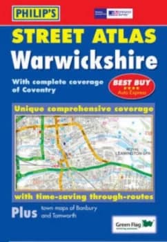 Philips Street Atlas Warwickshire Book