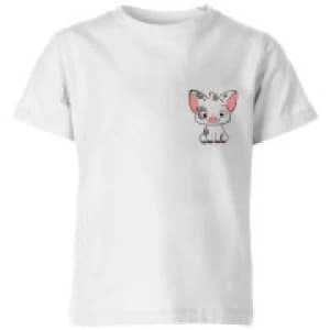 Moana Pua The Pig Kids T-Shirt - White - 11-12 Years