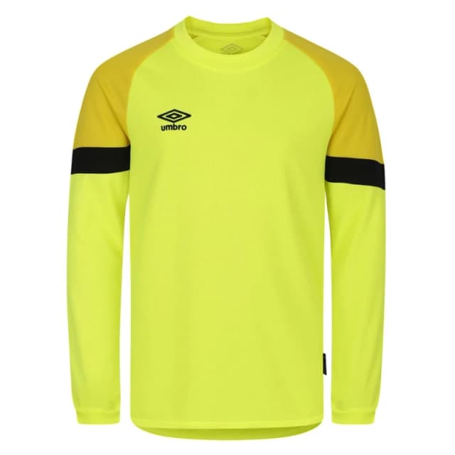 Umbro Long Sleeve Goal Keeper Jersey Yellow Black male S