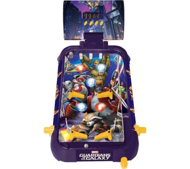 LEXIBOOK Marvel Guardians OF the Galaxy Table Electronic Pinball Game, Purple 3380743096827