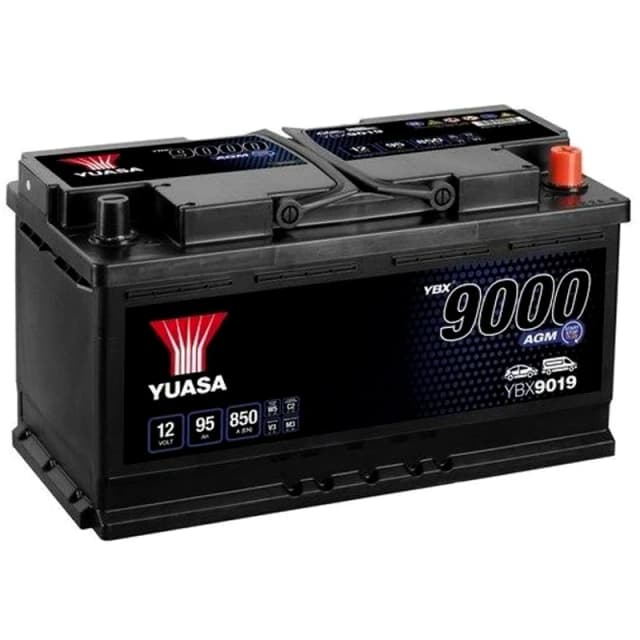 YUASA YBX9019 Starter battery Battery Capacity: 95Ah Starter Battery (1)