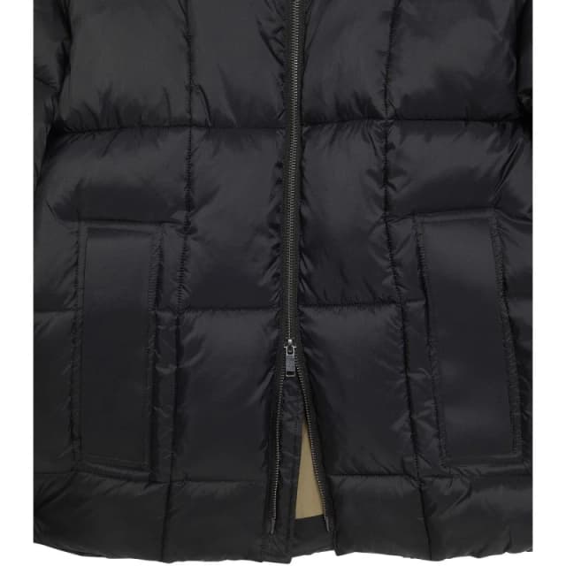 Lyle and Scott Mens Cocoon Long Puffer Jacket Lacquer male XS