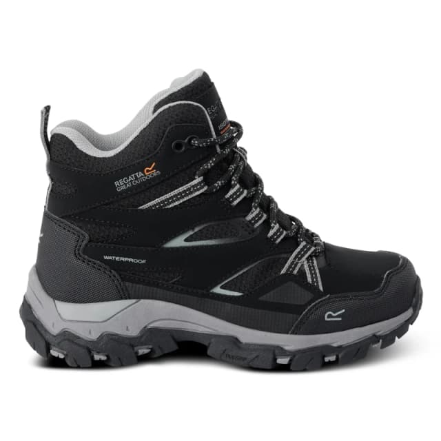 Children's hiking shoes Regatta Holcombe III Noir Unisex 38