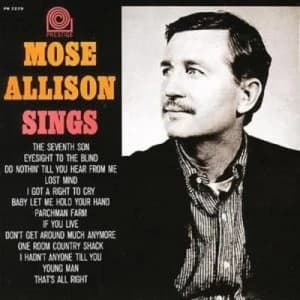 Mose Allison Sings by Mose Allison CD Album