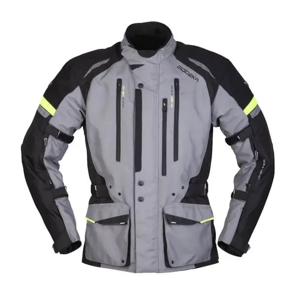 Modeka Jacket Striker II Jacket Dark Gray Black Size 10XL