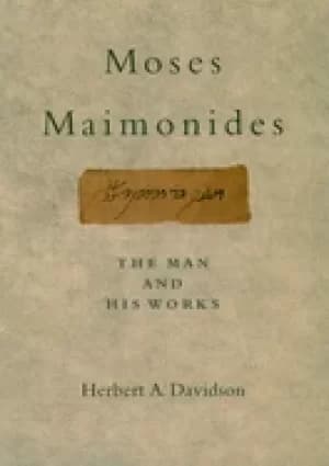 moses maimonides the man and his works