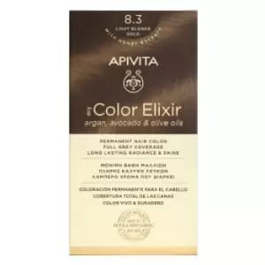 Apivita My Color Elixir Permanent Hair Color 8.3 Light Blonde Gold