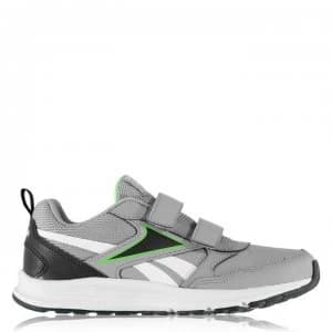 Reebok Almotio 5.0 Leather 2V Boys Trainers - Grey/Black