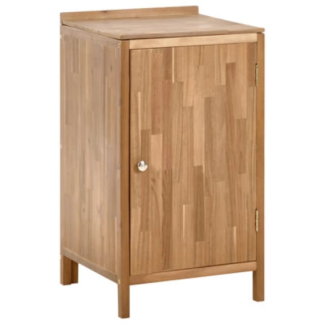 Beliani Outdoor Kitchen Cabinet Venosa Acacia Wood 50 Cm 50 Cm Brown