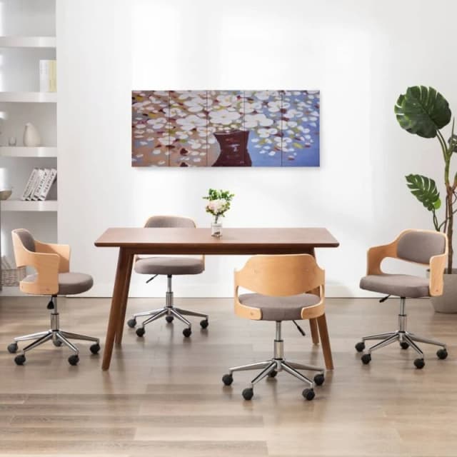 VIDAXL Vidaxl - Canvas Wall Print Set Flowers in a Vase Multicolour 150x60cm 8719883919751