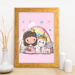 AC1044904081 Multicolor Decorative Framed MDF Painting