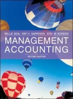 Management Accounting by Will Seal Paperback