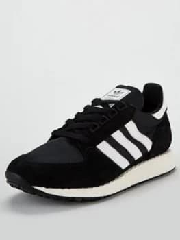 adidas Originals Forest Grove - Black/White, Size 10, Men