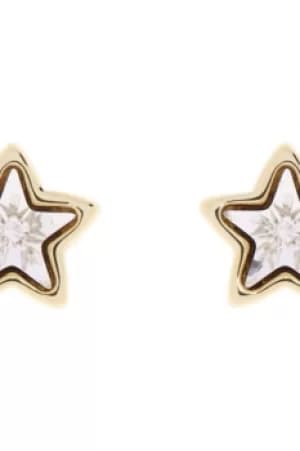 Ted Baker Ladies Gold Plated Crystal Star Earrings TBJ1656-02-02