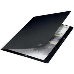 Recycle Card Folder with elastic bands A4, Black - Outer carton of 10