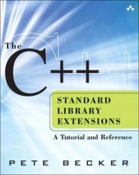 The C++ Standard Library Extensions by Pete Becker Hardback