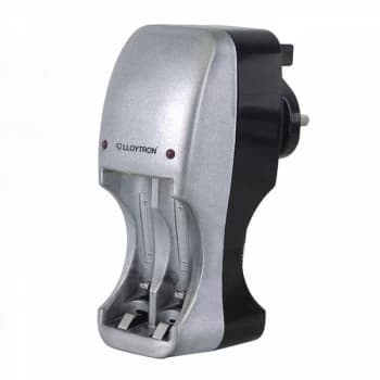Lloytron B1501 Compact Battery Charger For AA/AAA UK Plug
