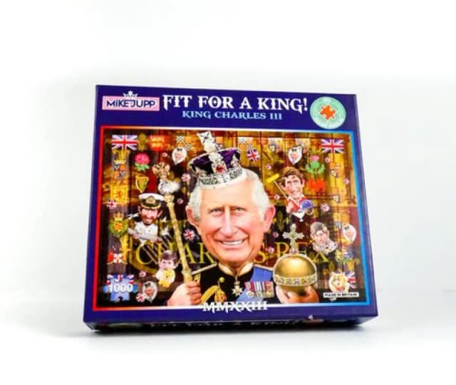 Mike Jupp Mike Jupp - Fit for a King 1000 Piece Jigsaw Puzzle