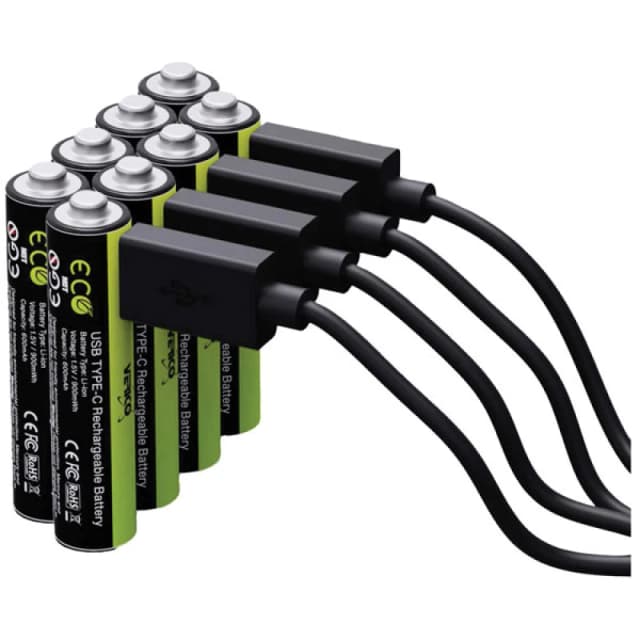 VERICO LoopEnergy USB-C Micro AAA -Akku Li-Ion 600 mAh 1.5 V 4 St.