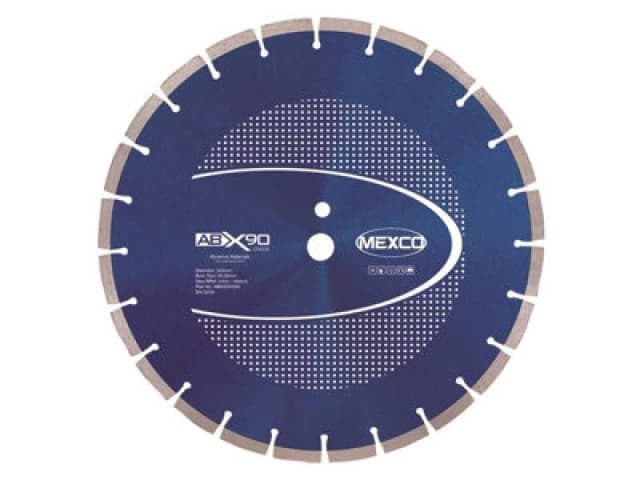 Mexco Abx9035020 Abrasive Materials X90 Grade Diamond Blade 350 X 20mm Mexabx90350