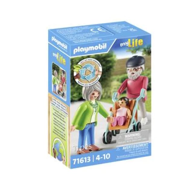 PLAYMOBIL Playmobil My Life Grandparents with baby 71613 71613