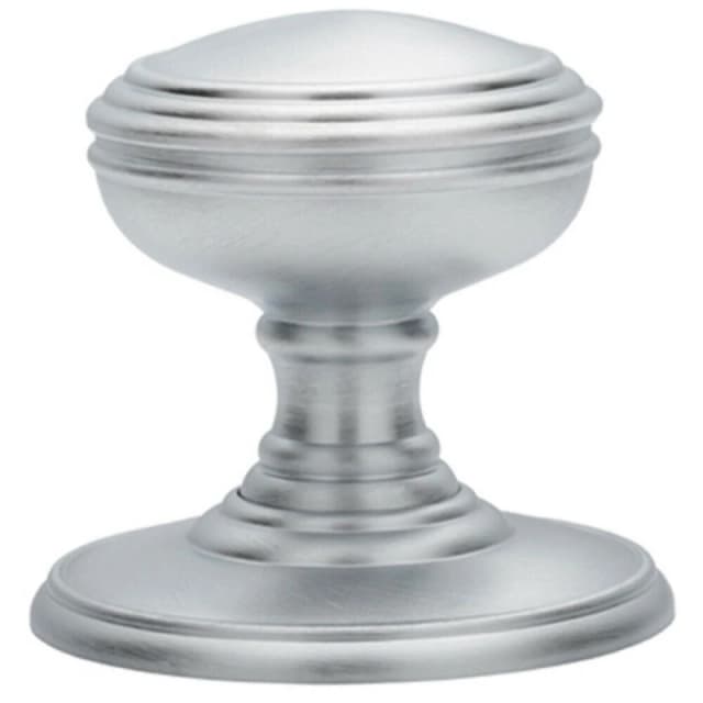 Loops PAIR Textured Mortice Door Knob 70mm Diameter Satin Chrome Door Handle Multi unisex